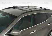 Багажник на рейлинги Hyundai Santa Fe 2015-2018 штатный