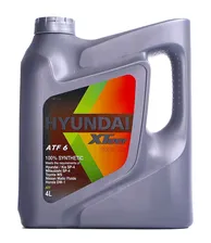 1041412 HYUNDAI-XTEER Трансмиссионное масло Hyundai XTeer ATF 6 синтетическое (4л)