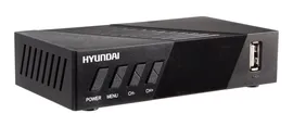 Ресивер DVB-T2 Hyundai H-DVB420 черный