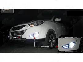 Диодные противотуманки для Hyundai IX 35