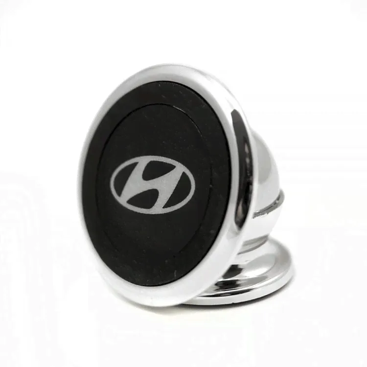 Магнитный держатель Hyundai серебристый