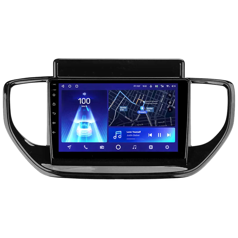 Автомагнитола Teyes CC3 6/128 Gb 9" c круговым обзором 360 для Hyundai Solaris 2 II 2020-2021