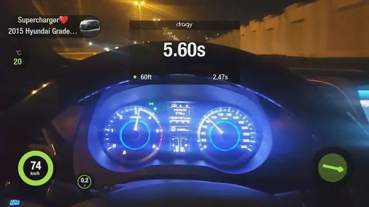Hyundai Grandeur 2.2 diesel stock dragy
