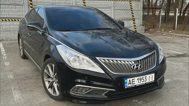 Обзор Hyundai Grandeur 2015г 3.0 Lpi