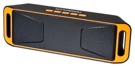 Портативная колонка с Bluetooth Hyundai H-PAC160, беспроводная колонка, музыкальный центр, магнитола с радио, музыкальная колонка, Bluetooth, FM, USB, AUX, Micro SD, 6Вт