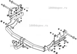 Фаркоп Avtos HY 21 Hyundai Grand Starex 2007-2013