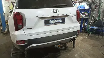 Фаркоп на Хендай Палисад (Hyundai Palisade). Изготовили за 8 часов.