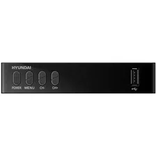 Ресивер Hyundai H-DVB440 черный DVB-T2