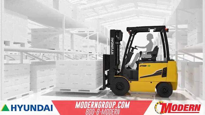 ⚡ Hyundai 25B-9 Electric Forklift | Modern Handling